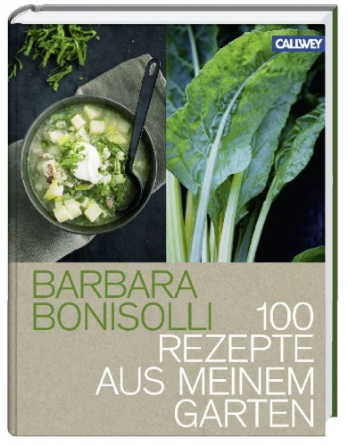 Buchcover und Innenansicht für das Buch: 100 Rezepte aus meinem Garten
