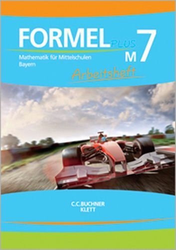 Buchcover und Innenansicht für das Buch: Formel Plus 7M. Arbeitsheft Klasse 7 (Kurs M). Ausgabe Bayern Mittelschule ab 2017