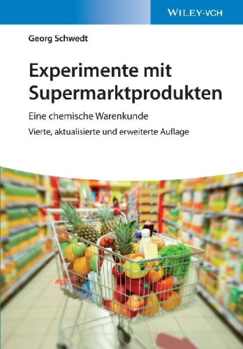 Buchcover und Innenansicht für das Buch: Experimente mit Supermarktprodukten