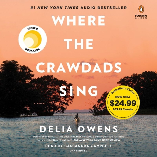 Buchcover und Innenansicht für das Buch: Where the Crawdads Sing