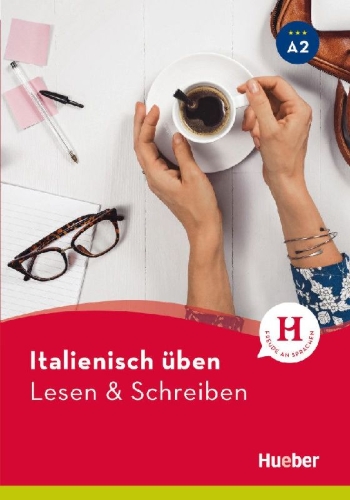 Buchcover und Innenansicht für das Buch: Italienisch üben - Lesen & Schreiben A2