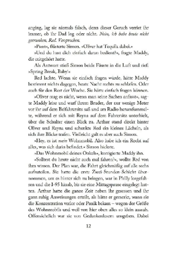 Buchcover und Innenansicht für das Buch: Five Survive
