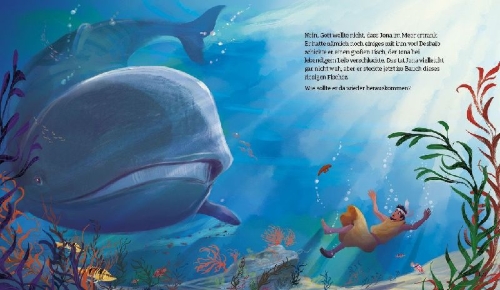 Buchcover und Innenansicht für das Buch: Children's Bible Stories