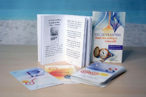 Buchcover und Innenansicht für das Buch: Die Zeitkarten