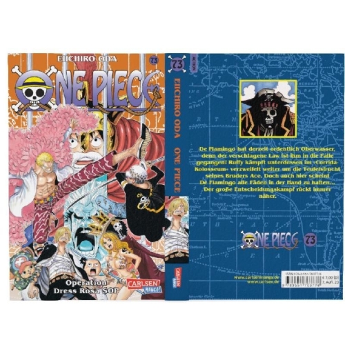 Buchcover und Innenansicht für das Buch: One Piece