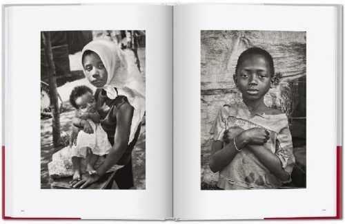 Buchcover und Innenansicht für das Buch: Sebastião Salgado. Children