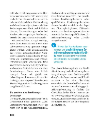 Buchcover und Innenansicht für das Buch: Vitamine, Mineralstoffe, Spurenelemente