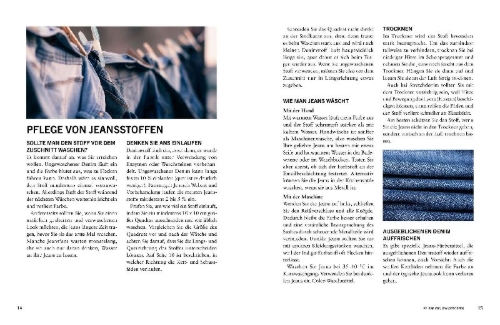 Buchcover und Innenansicht für das Buch: Jeans nähen