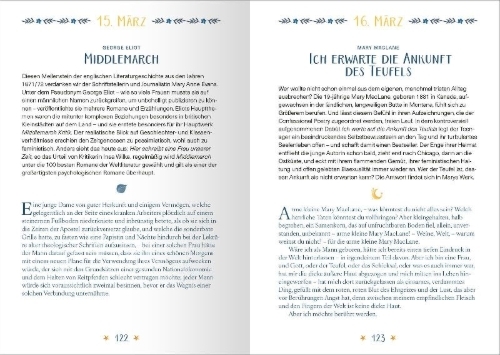 Buchcover und Innenansicht für das Buch: Ein Buch für jeden Tag
