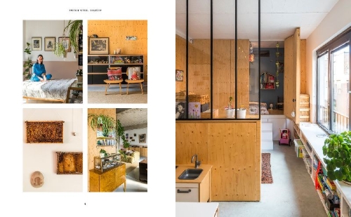 Buchcover und Innenansicht für das Buch: Creative Homes
