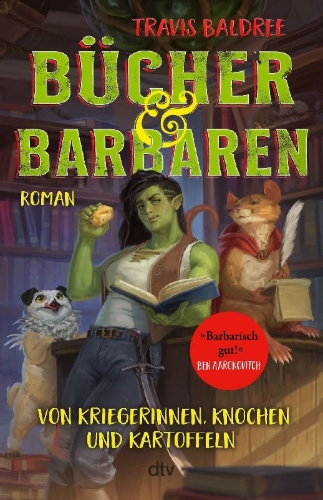Buchcover und Innenansicht für das Buch: Bücher und Barbaren