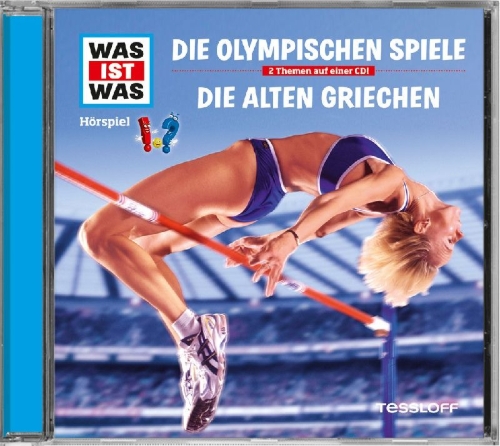Buchcover und Innenansicht für das Buch: Was ist was Hörspiel-CD: Die Olympischen Spiele/ Die alten Griechen
