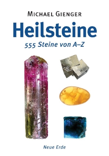 Buchcover und Innenansicht für das Buch: Heilsteine