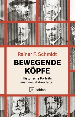 Buchcover und Innenansicht für das Buch: Bewegende Köpfe