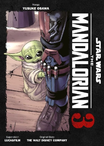 Buchcover und Innenansicht für das Buch: Star Wars: The Mandalorian (Manga) 03