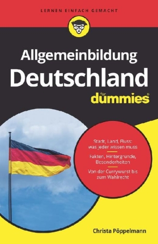 Buchcover und Innenansicht für das Buch: Allgemeinbildung Deutschland für Dummies