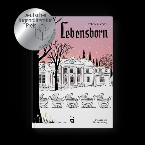 Buchcover und Innenansicht für das Buch: Lebensborn