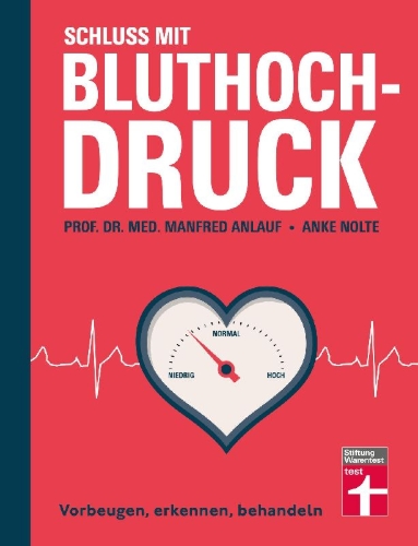 Buchcover und Innenansicht für das Buch: Schluss mit Bluthochdruck