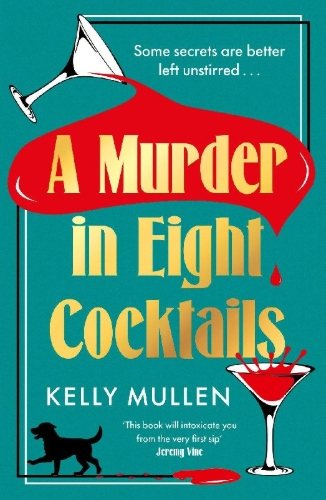 Buchcover und Innenansicht für das Buch: A Murder in Eight Cocktails