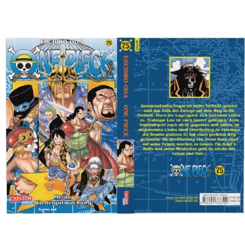 Buchcover und Innenansicht für das Buch: One Piece