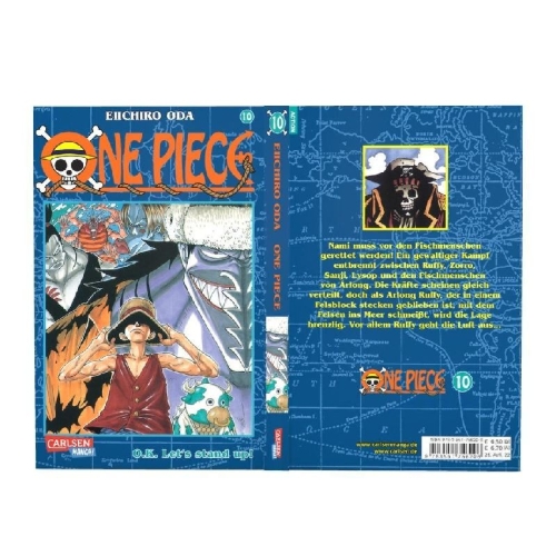 Buchcover und Innenansicht für das Buch: One Piece