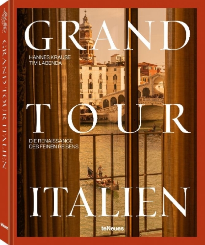 Buchcover und Innenansicht für das Buch: Grand Tour Italien