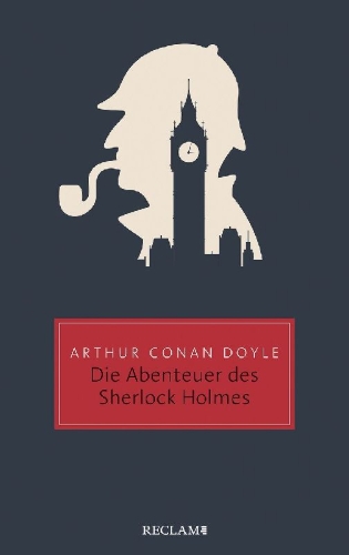 Buchcover und Innenansicht für das Buch: Die Abenteuer des Sherlock Holmes