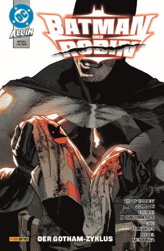 Buchcover und Innenansicht für das Buch: Batman and Robin #20-#24