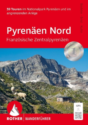 Buchcover und Innenansicht für das Buch: Pyrenäen Nord - Französische Zentralpyrenäen