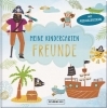 Buchcover und Innenansicht für das Buch: Kindergarten Freundebuch Pirat