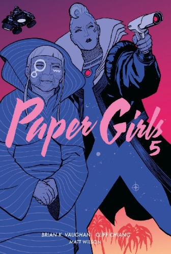 Buchcover und Innenansicht für das Buch: Paper Girls 5