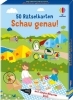 Buchcover und Innenansicht für das Buch: 50 Rätselkarten: Schau genau!