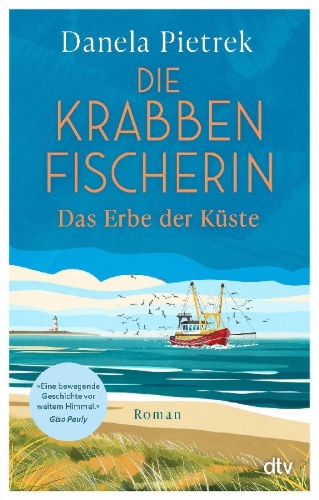 Buchcover und Innenansicht für das Buch: Die Krabbenfischerin - Das Erbe der Küste