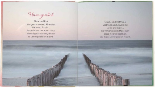 Buchcover und Innenansicht für das Buch: Spuren der Liebe