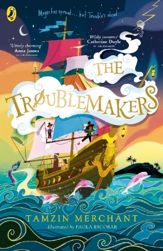 Buchcover und Innenansicht für das Buch: The Troublemakers