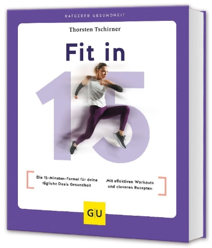 Buchcover und Innenansicht für das Buch: Fit in 15