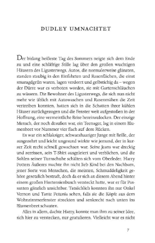 Buchcover und Innenansicht für das Buch: Harry Potter and the Order of the Phoenix