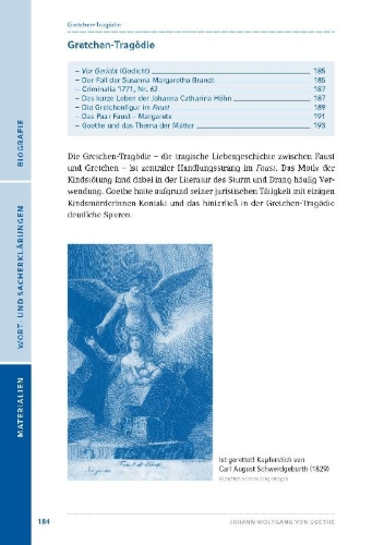 Buchcover und Innenansicht für das Buch: Faust I