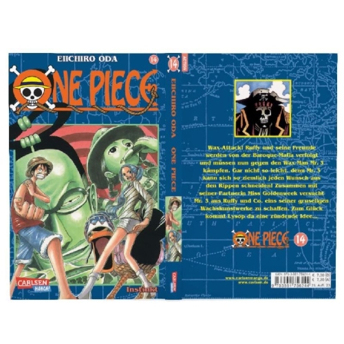 Buchcover und Innenansicht für das Buch: One Piece