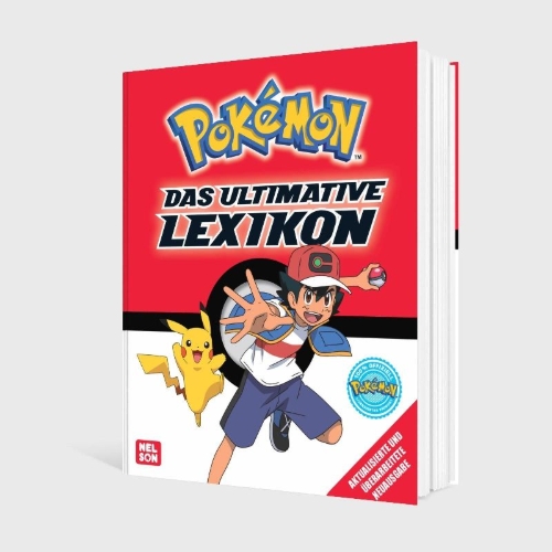 Buchcover und Innenansicht für das Buch: Pokémon Handbuch: Das ultimative Lexikon