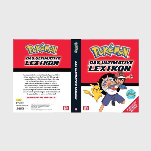 Buchcover und Innenansicht für das Buch: Pokémon Handbuch: Das ultimative Lexikon