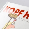 Buchcover und Innenansicht für das Buch: Uli Stein: Gute Wünsche!: Kopf hoch! Schwarzer Humor hilft