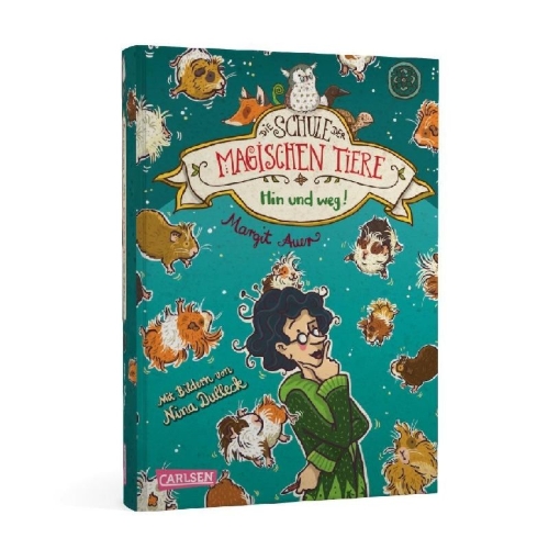 Buchcover und Innenansicht für das Buch: Die Schule der magischen Tiere 10: Hin und weg!