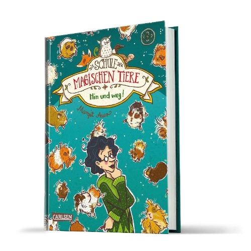 Buchcover und Innenansicht für das Buch: Die Schule der magischen Tiere 10: Hin und weg!