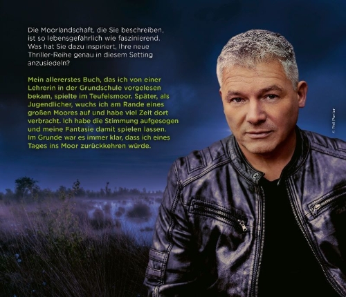Buchcover und Innenansicht für das Buch: Moorland. Die Zwillinge