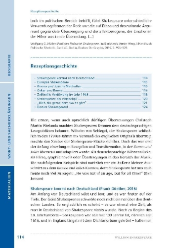 Buchcover und Innenansicht für das Buch: Romeo and Juliet