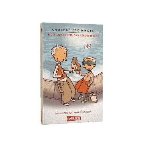 Buchcover und Innenansicht für das Buch: Rico, Oskar und das Herzgebreche (Rico und Oskar 2)