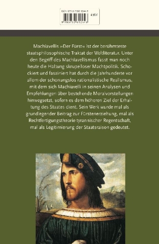 Buchcover und Innenansicht für das Buch: Il Principe