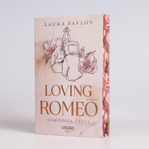 Buchcover und Innenansicht für das Buch: Loving Romeo