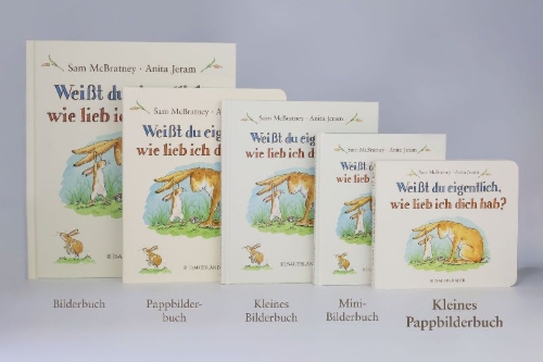 Buchcover und Innenansicht für das Buch: Weißt du eigentlich, wie lieb ich dich hab?